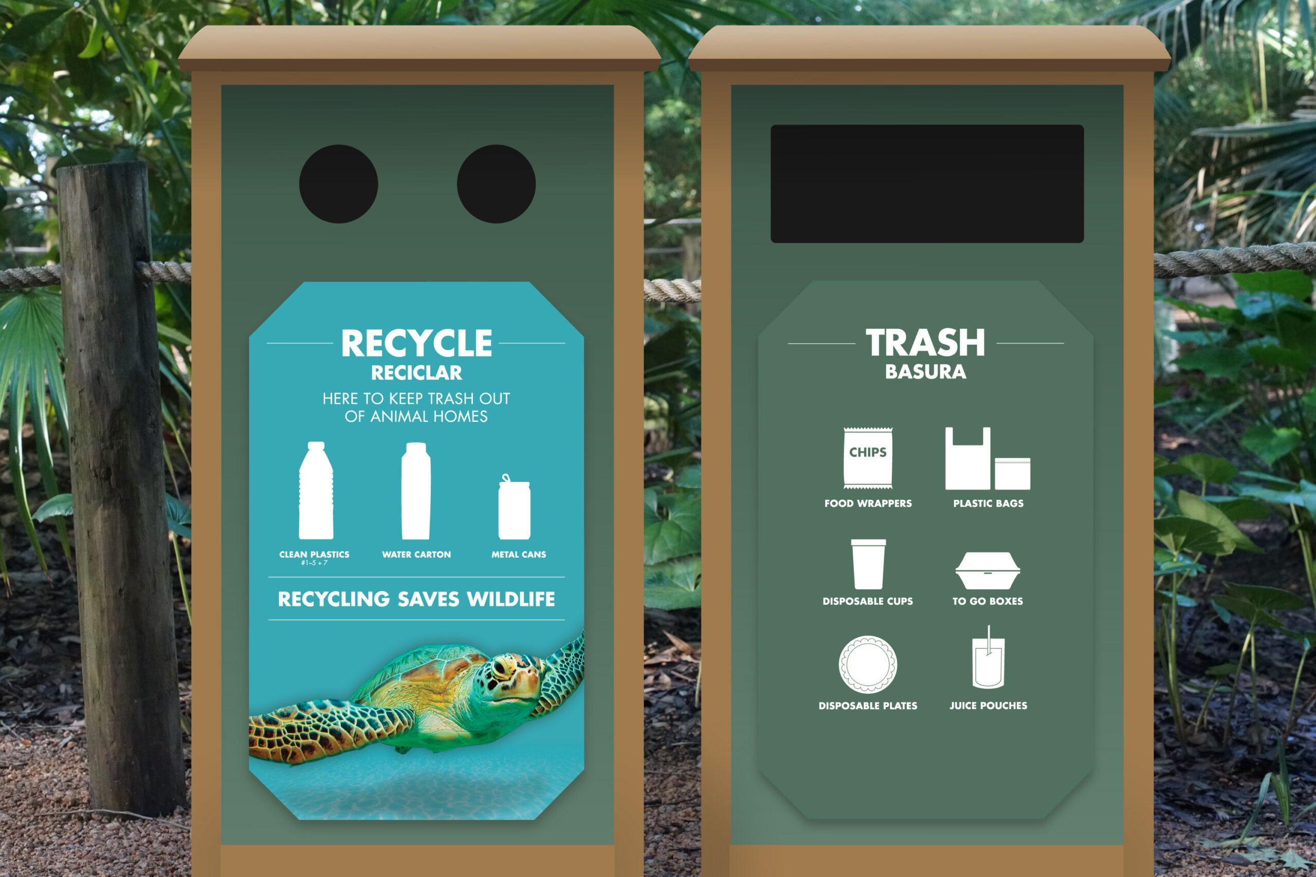 Houston-Zoo-Take-Action-Cans