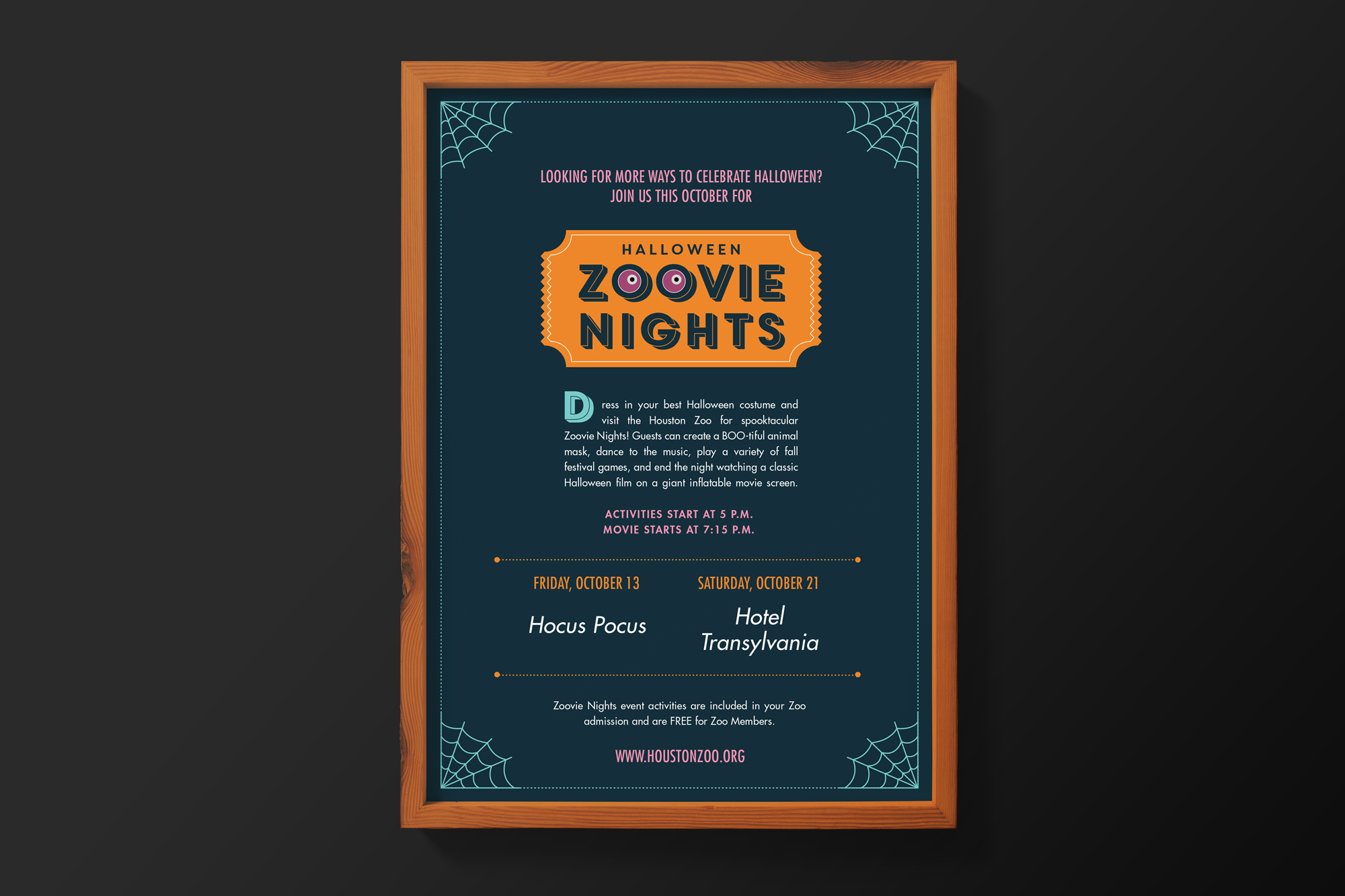 Houston-Zoo-Zoovie-Nights-Poster